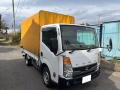 中古幌付き平ボディ 三菱ふそう キャンターガッツ
