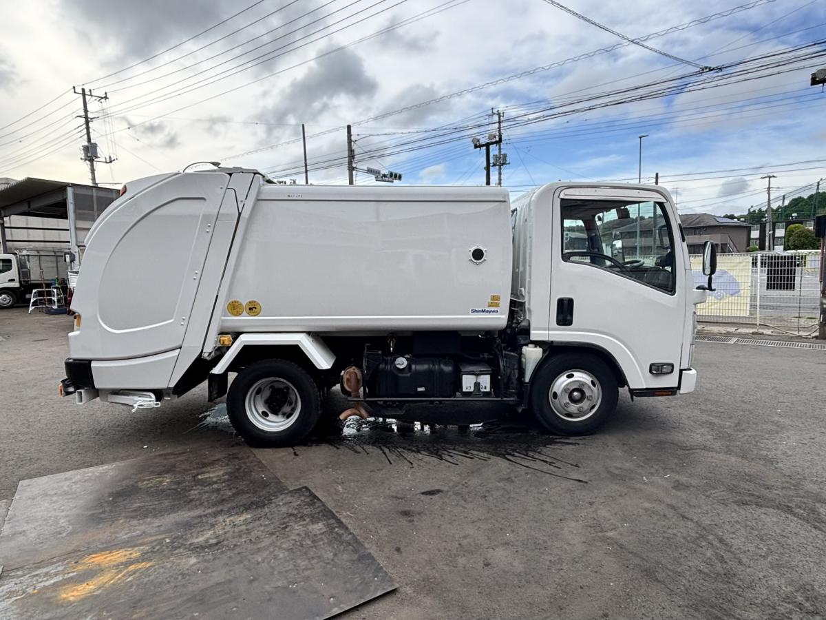 中古塵芥車(パッカー車) いすゞ エルフ