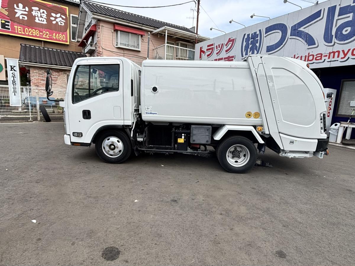 中古塵芥車(パッカー車) いすゞ エルフ
