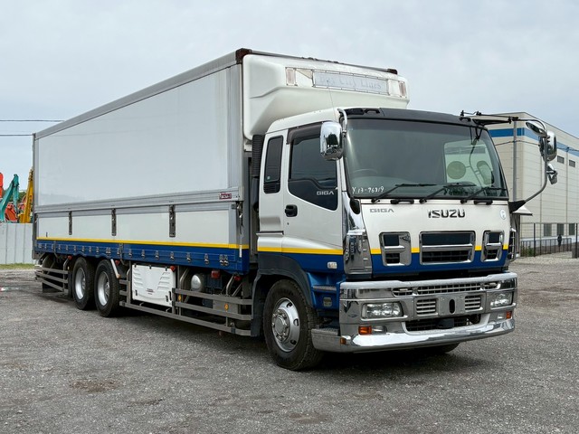 中古冷凍ウィング いすゞ ギガ /車検付き フルハーフ 冷凍ウイング 菱