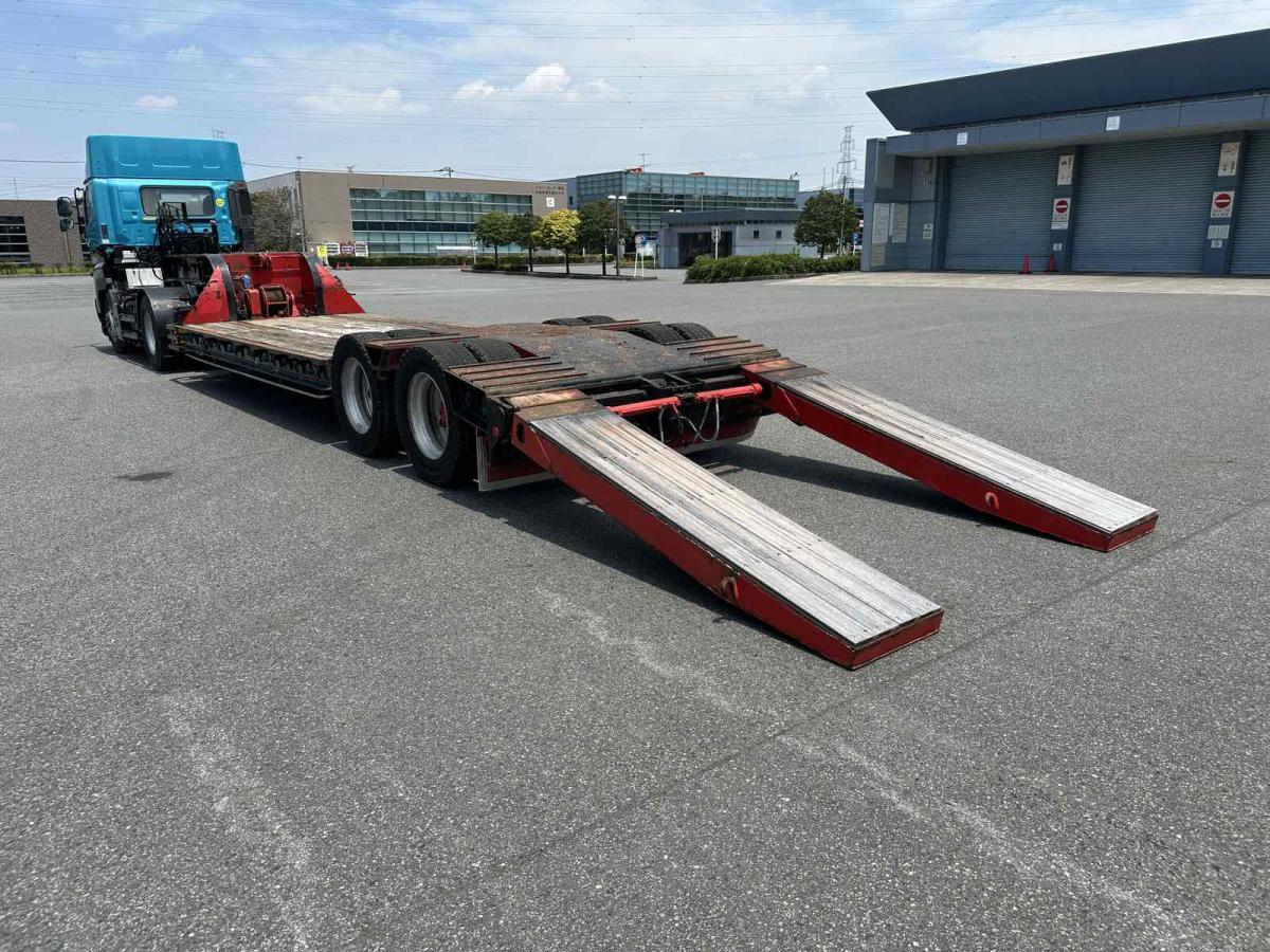 中古トレーラー 日野 プロフィア /機運搬セミトレーラー PTO ウインチ
