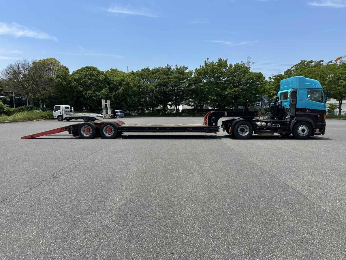 中古トレーラー 日野 プロフィア /機運搬セミトレーラー PTO ウインチ