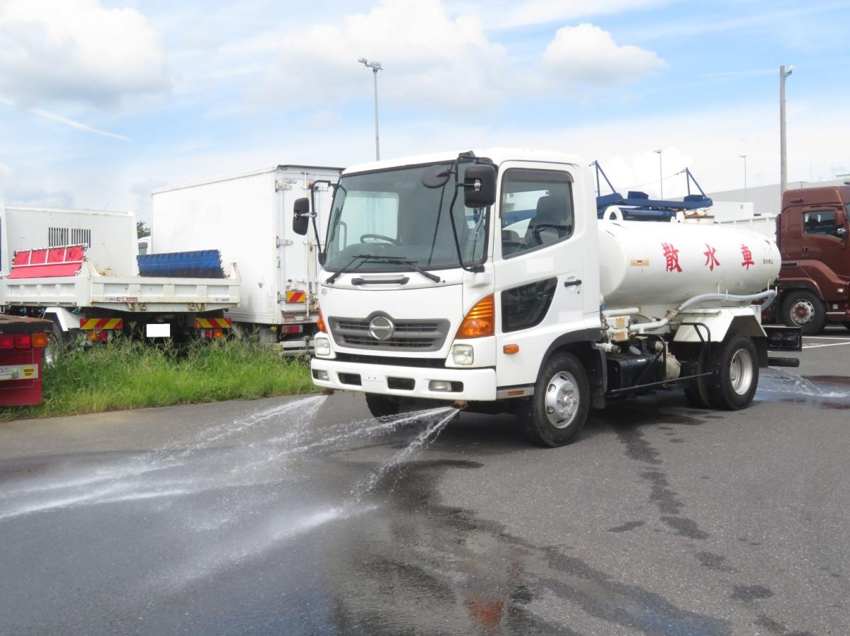 中古散水車 日野 レンジャー