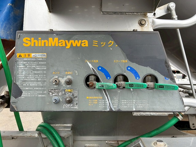 中古ミキサー車(生コン車) 日野 プロフィア