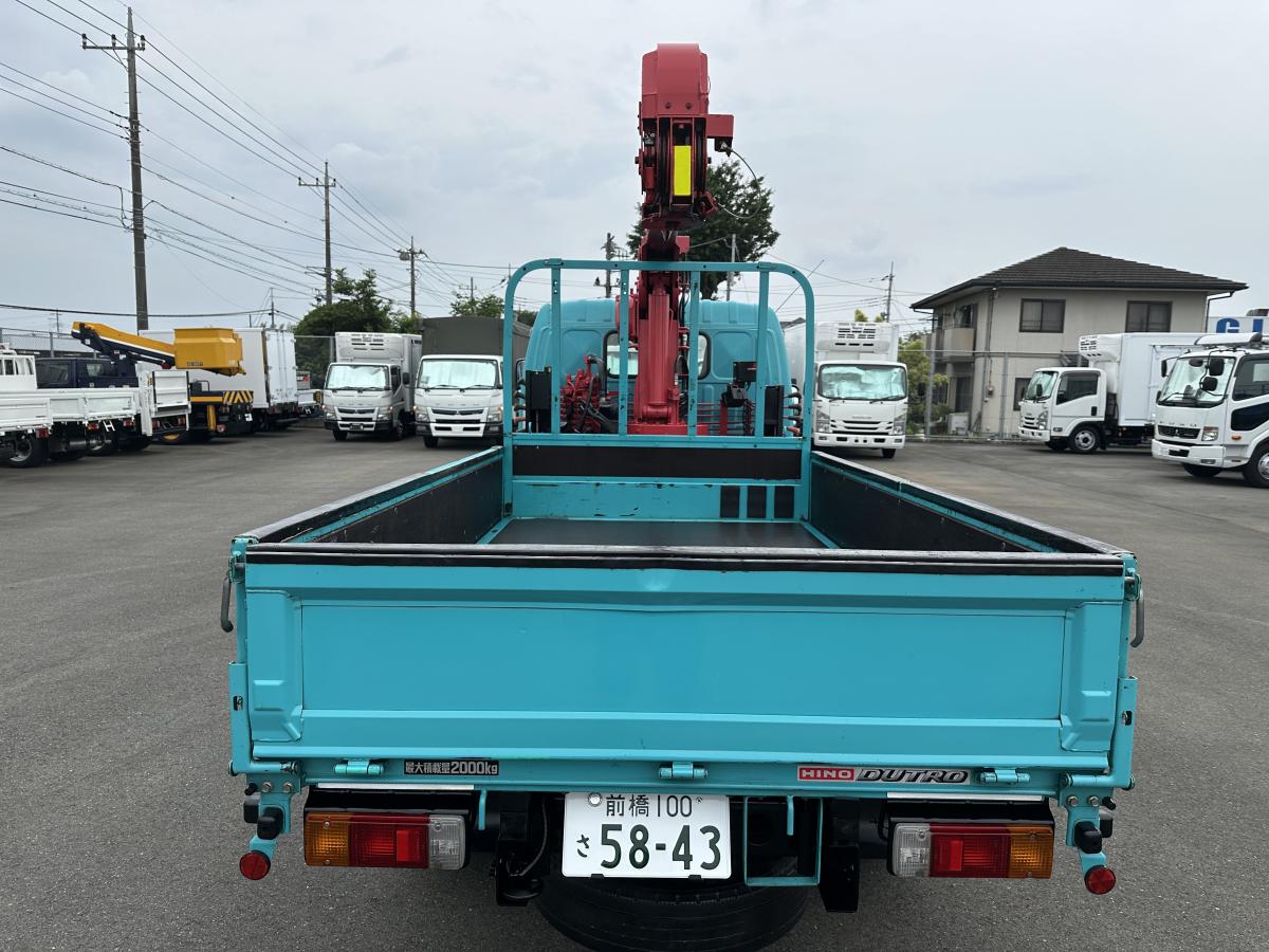 中古クレーン 日野 デュトロ /日野デュトロ 2t 3段クレーン車 
