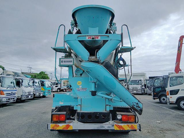 中古ミキサー車(生コン車) 日野 レンジャー