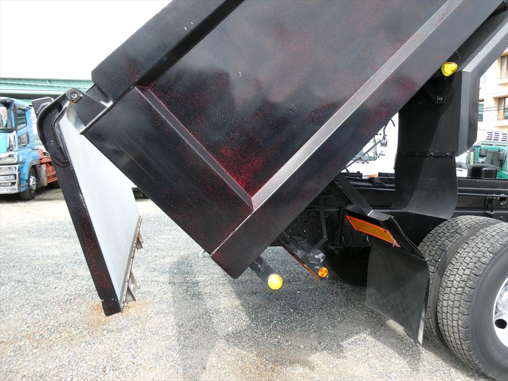 中古深ダンプ 日野 プロフィア /ｽﾃﾝﾚｽ 深ダﾝプ 22t 長6.2m 積載10.7