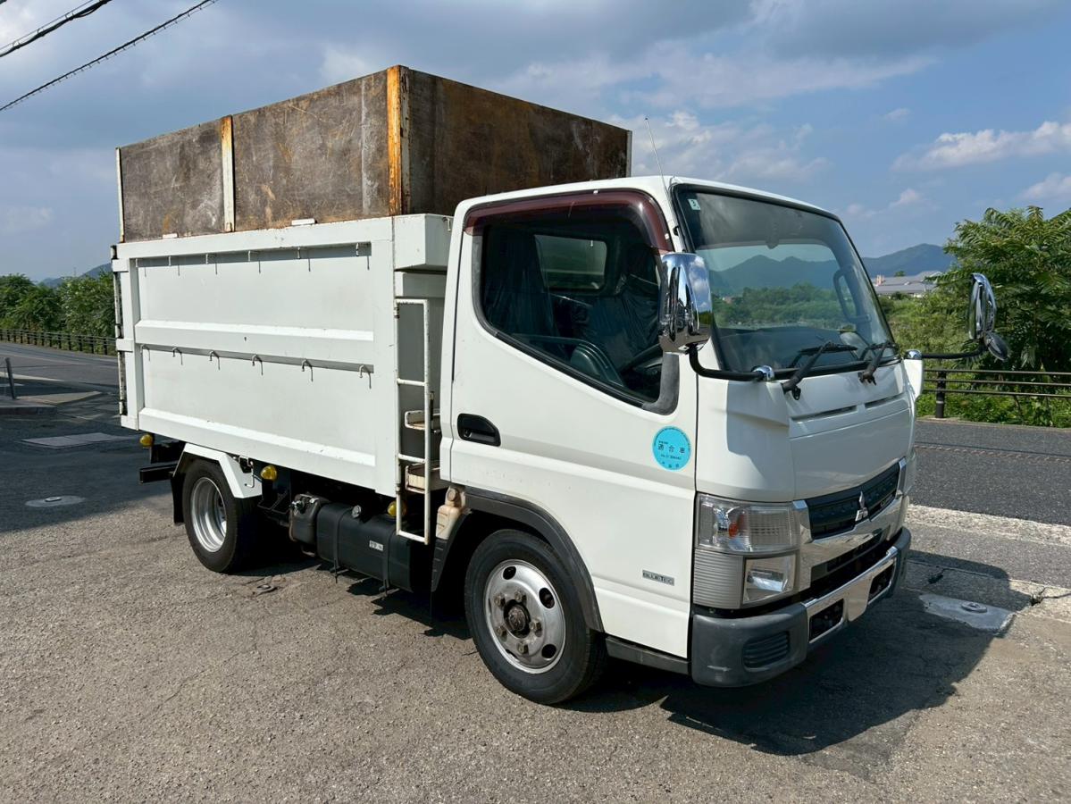 中古深ダンプ 三菱ふそう キャンター
