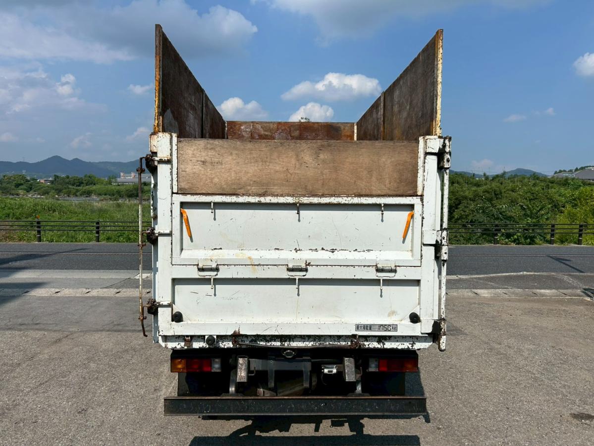 中古深ダンプ 三菱ふそう キャンター