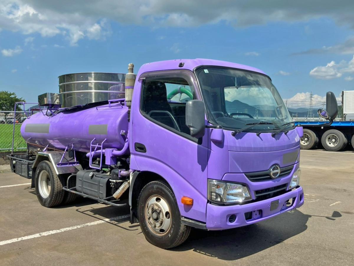 中古糞尿車(バキュームカー) 日野 デュトロ