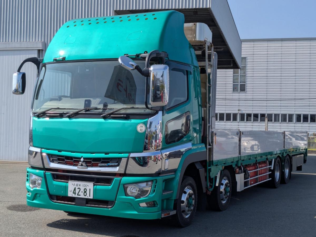 中古平アルミブロック 三菱ふそう スーパーグレート