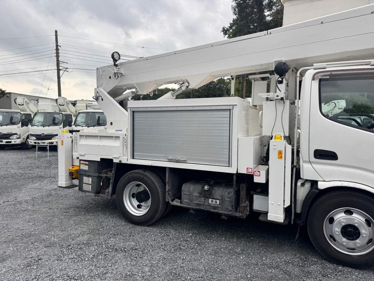 中古高所作業車 日野 デュトロ