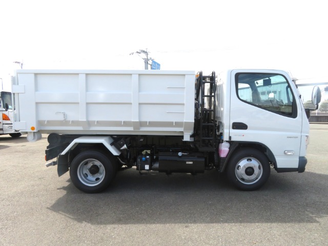 中古コンテナ車 三菱ふそう キャンター