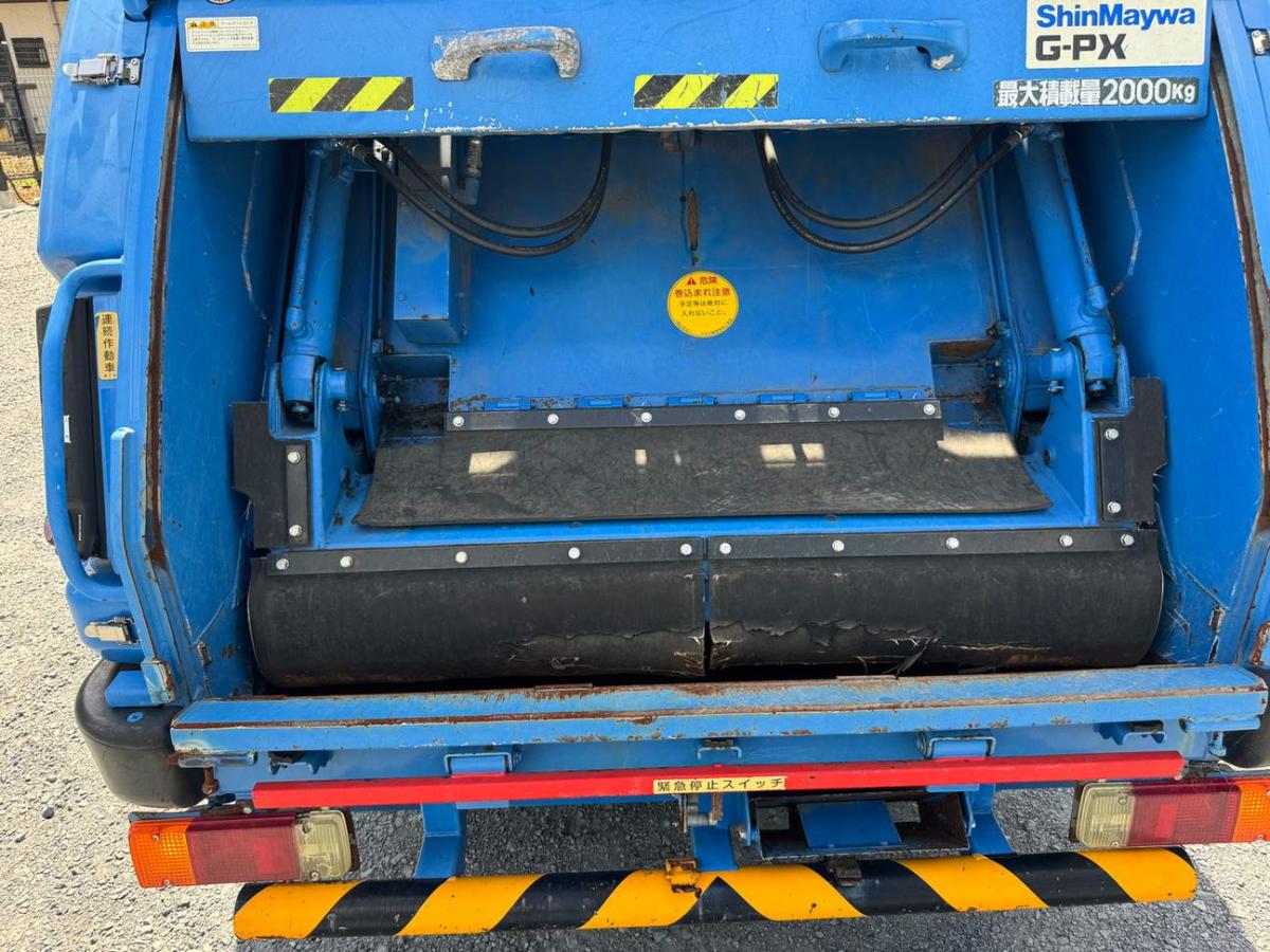中古塵芥車(パッカー車) 三菱ふそう キャンター