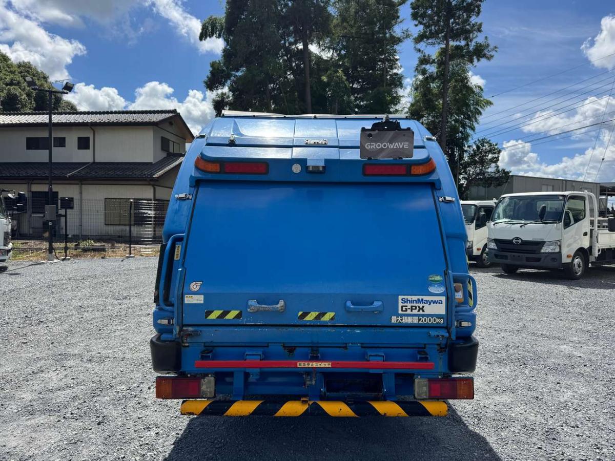 中古塵芥車(パッカー車) 三菱ふそう キャンター
