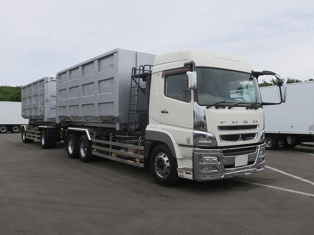 中古コンテナ車 三菱ふそう スーパーグレート /H28 三菱 脱着式