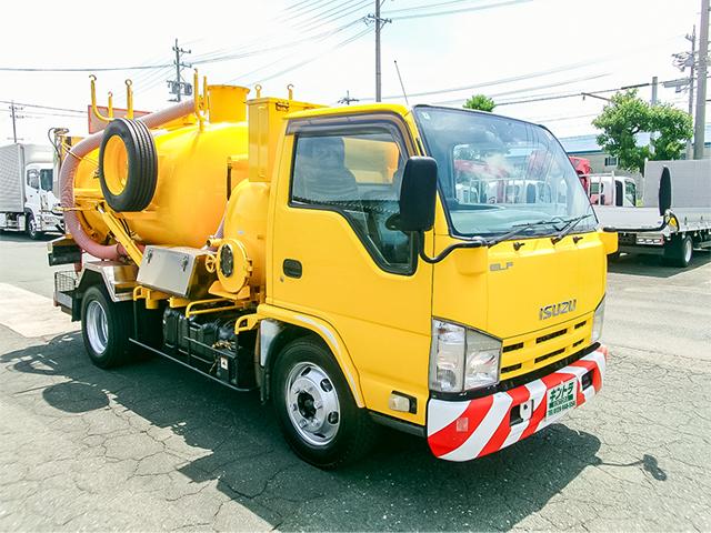 中古清掃車 いすゞ エルフ