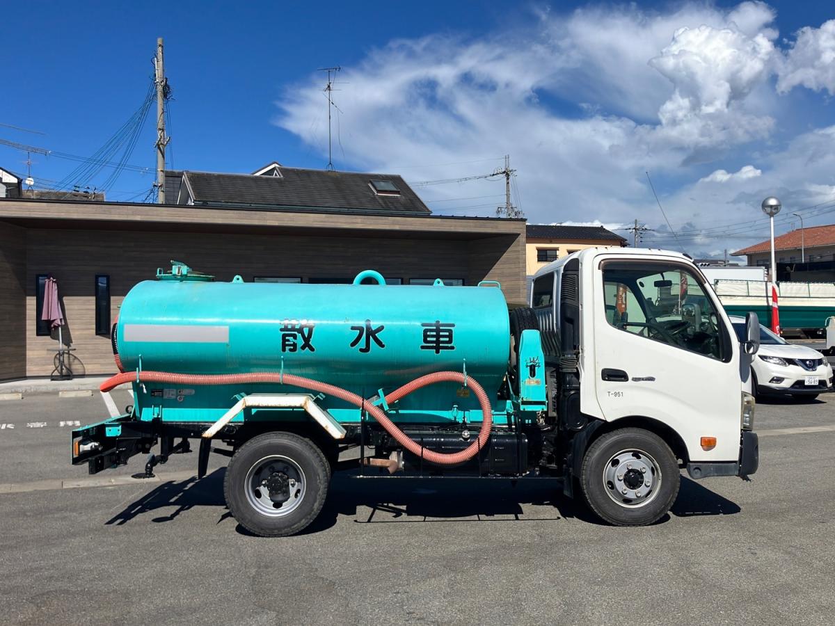中古散水車 日野 デュトロ /T-E824 大阪店 H24 極東散水車4000L