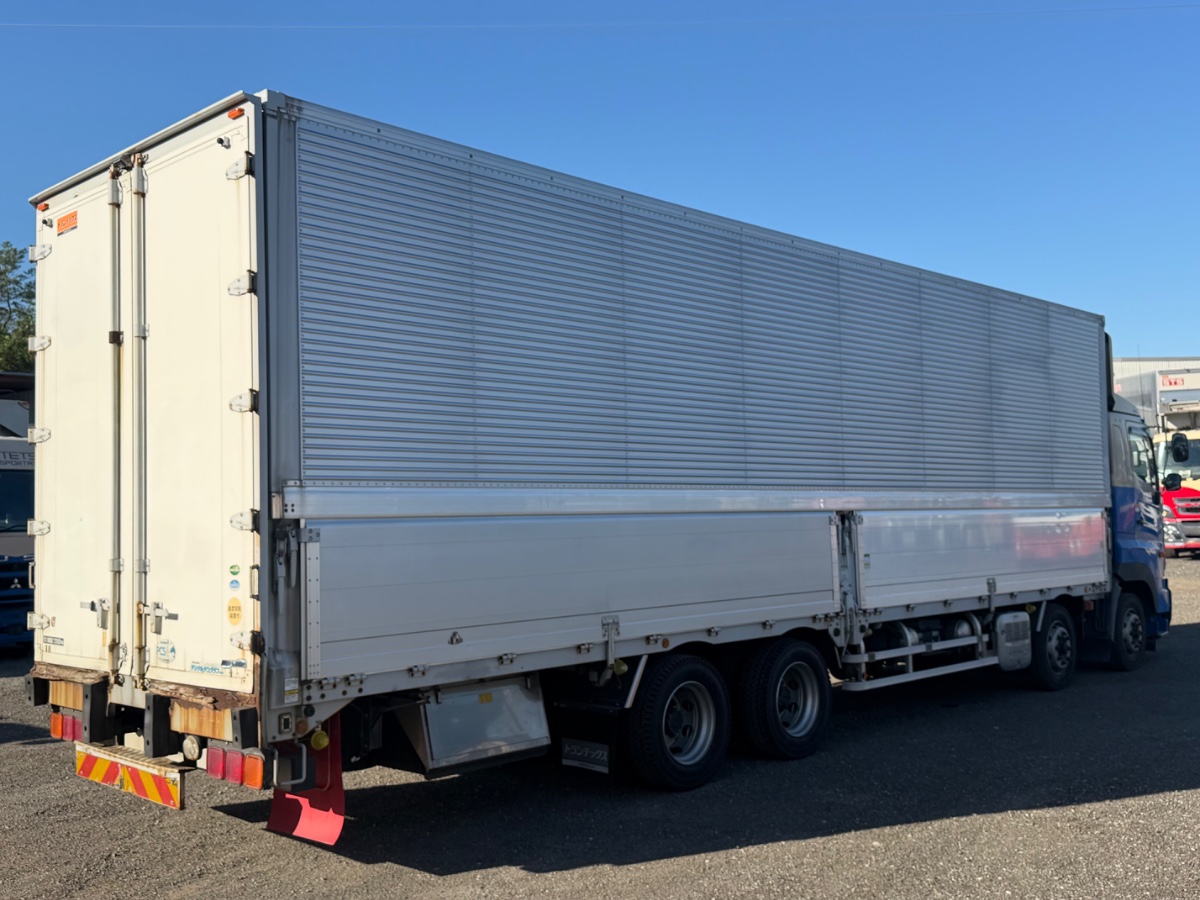 中古アルミウィング 日野 プロフィア /4軸低床 低走行42万km 13t 7速MT