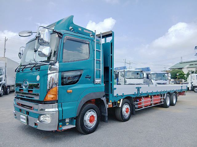 中古平ボディ 日野 プロフィア /[平ボディ] H28 プロフィア 4軸低床