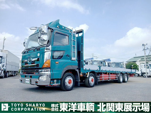 中古平ボディ 日野 プロフィア /[平ボディ] H28 プロフィア 4軸低床