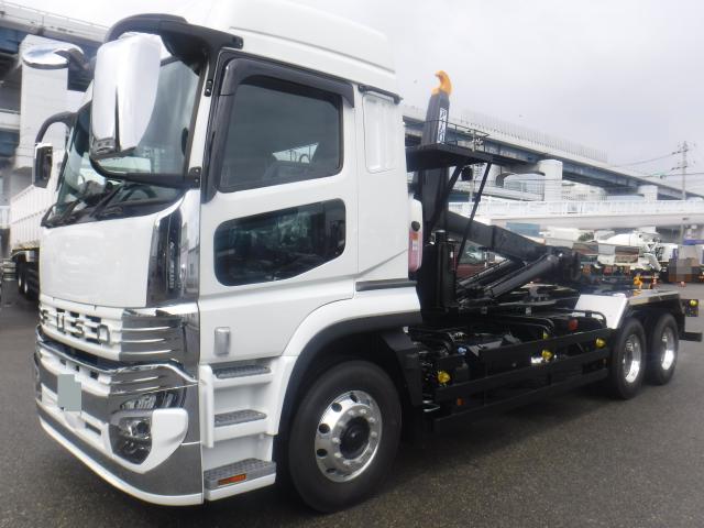 中古コンテナ車 三菱ふそう スーパーグレート
