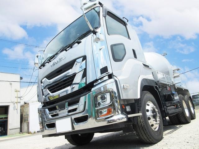 中古ミキサー車(生コン車) いすゞ ギガ