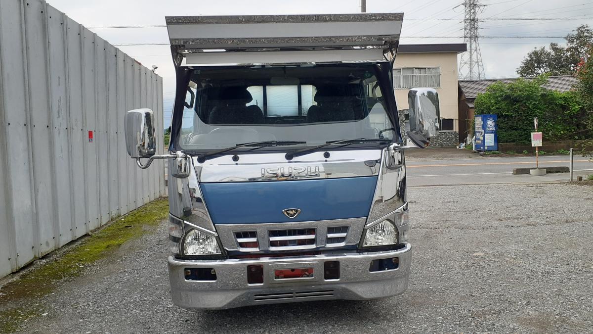 中古平アルミブロック いすゞ エルフ