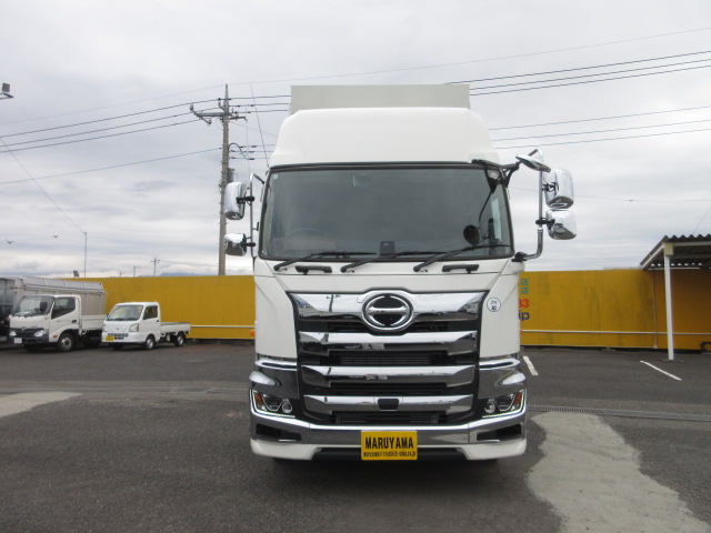 中古深ダンプ 日野 プロフィア /ﾌﾟﾛﾌｨｱ 11.8t 内側ｽﾃﾝﾚｽ深ﾀﾞﾝﾌﾟ 土砂禁