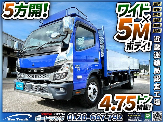中古平アルミブロック 三菱ふそう キャンター /車検付 ワンオーナー