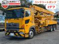 中古コンクリートポンプ車 日野 