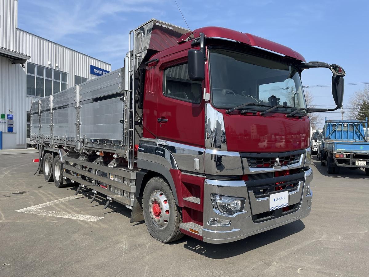 中古深ダンプ 三菱ふそう スーパーグレート /B06790 ステンレス製