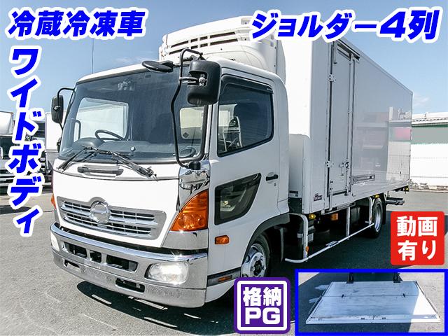 中古冷凍バン 日野 レンジャー /H25年 レンジャー 4トン冷凍車 ワイド