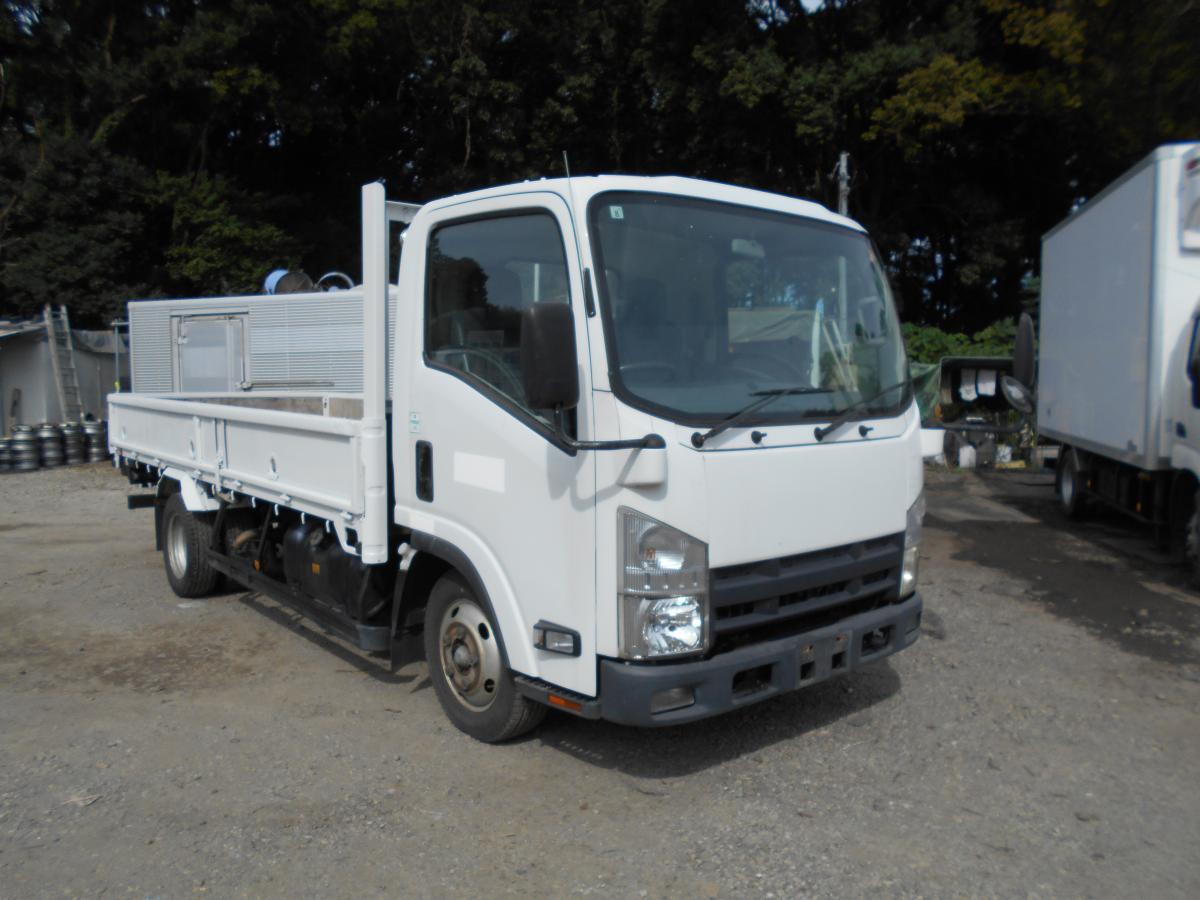 中古平ボディ いすゞ エルフ /H23年 いすゞ・エルフ 2Tロング 6速