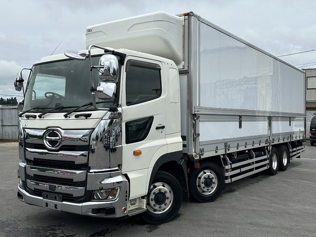中古冷凍ウィング 日野 プロフィア /R3年 4軸低床 トレクス製冷凍