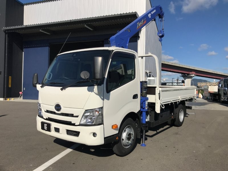 中古クレーン 日野 デュトロ /R7 日野 3.0t ワイドロング タダノ4段