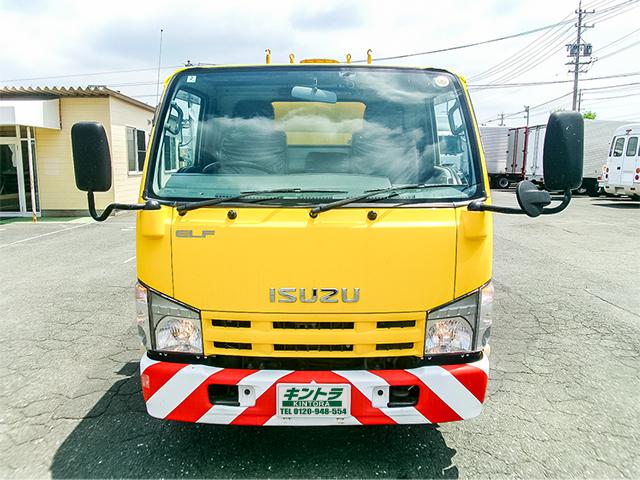 中古清掃車 いすゞ エルフ /H26年 兼松エンジニアリング 強力吸引車